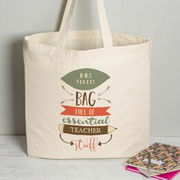 Personalised Tote Bag For Teachers