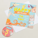 'Wow You're' Themed Birthday Card and Personalised Badge additional 5