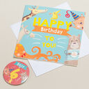 'Wow You're' Themed Birthday Card and Personalised Badge additional 6