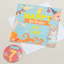 'Wow You're' Themed Birthday Card and Personalised Badge additional 7