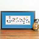 Football Name Personalised Print additional 3