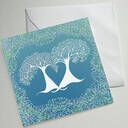 Illustrated Trees Greetings Cards (Set Of Four) additional 5