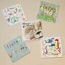 Illustrated Birthday Cards (Set Of Five) additional 2