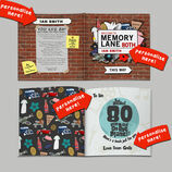 Personalised 85th Birthday 'Memory Lane' Book additional 3