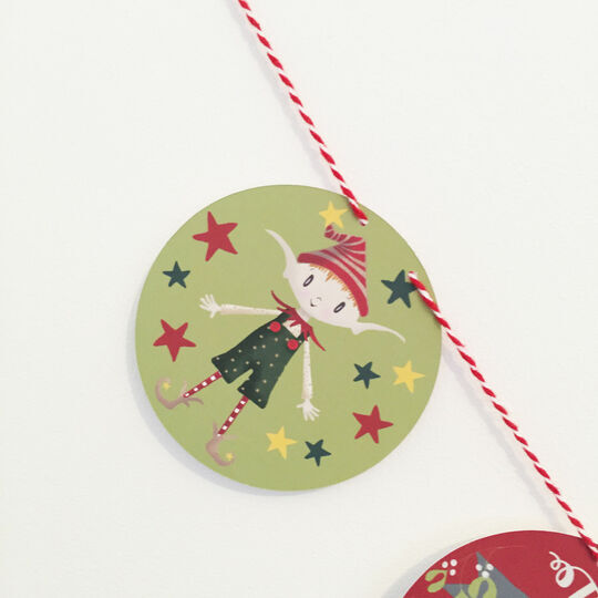 Personalised Family Christmas Bunting