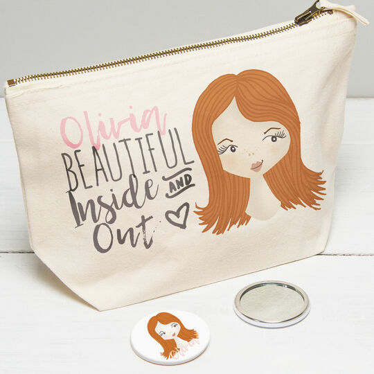 Personalised Make Up Bag For Her