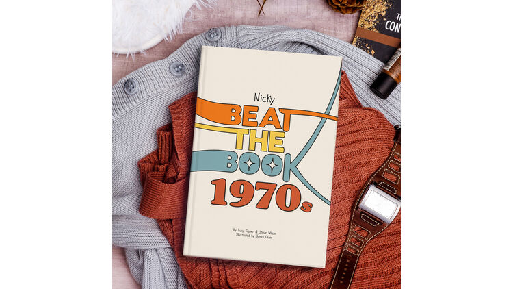 Personalised ‘Beat The Book’ 1970s Quiz Book