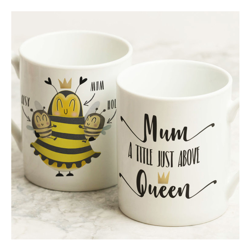 Personalised Queen/Mum Mug For Mum