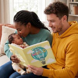 'Welcome To The World' New Baby Book alternative