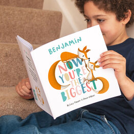 'Now You're the Biggest' Personalised Children's Book