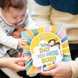 'The Day You Were Born' Personalised New Baby Book