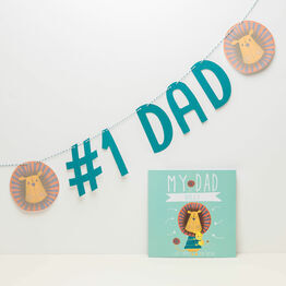Personalised 'Our Dad' Themed Bunting