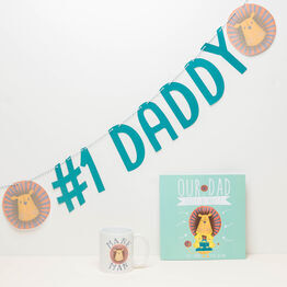 Personalised 'Our Dad' Themed Bunting alternative