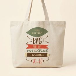 Personalised Tote Bag For Teachers