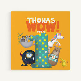 'Wow You're One' 1st Birthday Children's Book