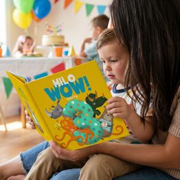 'Wow You're Three' 3rd Birthday Children's Book alternative