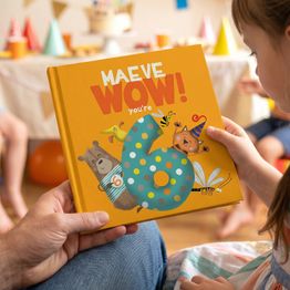 'Wow You're Six' 6th Birthday Children's Book alternative