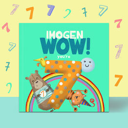 'Wow You're Seven' 7th Birthday Children's Book