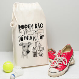 Personalised Illustrated Doggy Bag
