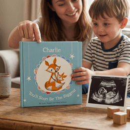 'You'll Soon Be The Biggest' Personalised Children's Book alternative