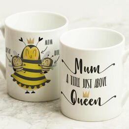 Personalised Queen/Mum Mug For Mum