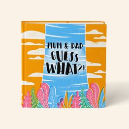 Personalised Pregnancy Announcement Book