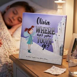 'Where Does Your Tooth Go?' Personalised Tooth Fairy Book alternative