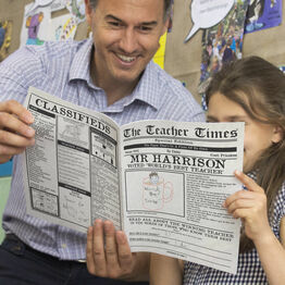 'The Teacher Times' Personalised Newspaper for Teachers