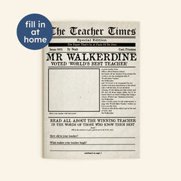 'The Teacher Times' Personalised Newspaper for Teachers