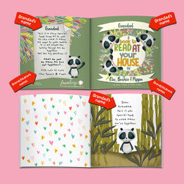 'A Book To Read At Your House' Personalised Book for Grandads alternative