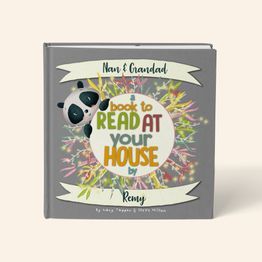 'A Book To Read At Your House' Personalised Book for Grandparents