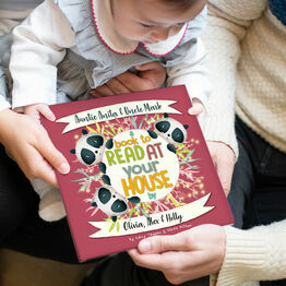 'A Book To Read At Your House' Personalised Book for Aunts & Uncles