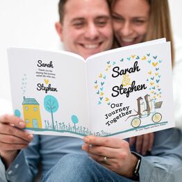 Personalised 'Our Journey Together' Book for Couples