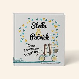 Personalised 'Our Journey Together' Book for Couples