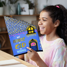 Personalised 'My House At Eid' A4 Book