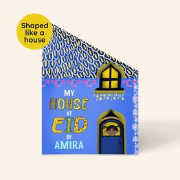 Personalised 'My House At Eid' A4 Book