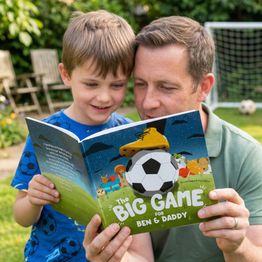 'The Big Game' Personalised Football Book for Dads alternative