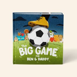'The Big Game' Personalised Football Book for Dads