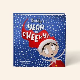 'Year of Cheeky' Personalised Christmas Elf Book