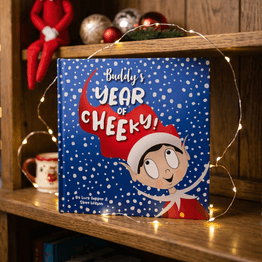'Year of Cheeky' Personalised Christmas Elf Book alternative
