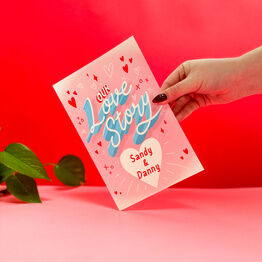Personalised Our Love Story Book