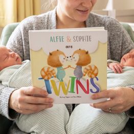 'The Things We Share' Book for Twins &amp; Triplets alternative