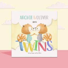 Personalised 'The Things We Share Book' for Twins & Triplets