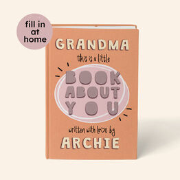Personalised Fill In With Your Words Book About Grandma