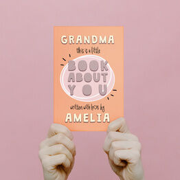 Personalised Fill In With Your Words Book About Grandma