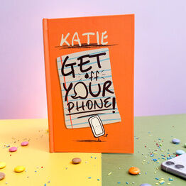 Personalised Get Off Your Phone Book