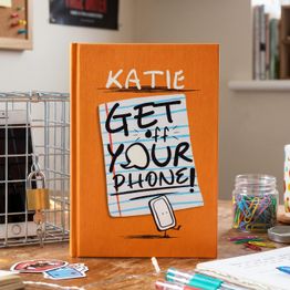 Personalised Get Off Your Phone Book alternative