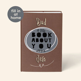 Personalised Fill In With Your Words Book About Dad