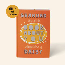 Personalised Fill In With Your Words Book About Grandad