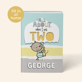 Personalised Fill In Your Words Book For Two Year Old